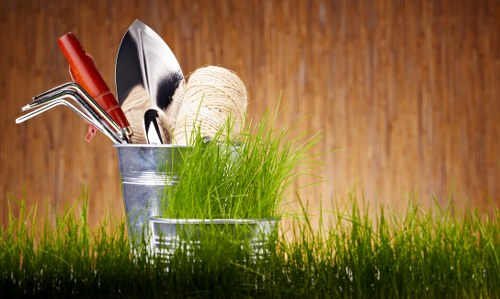 Seasonal garden upkeep in a compact Finsbury outdoor space